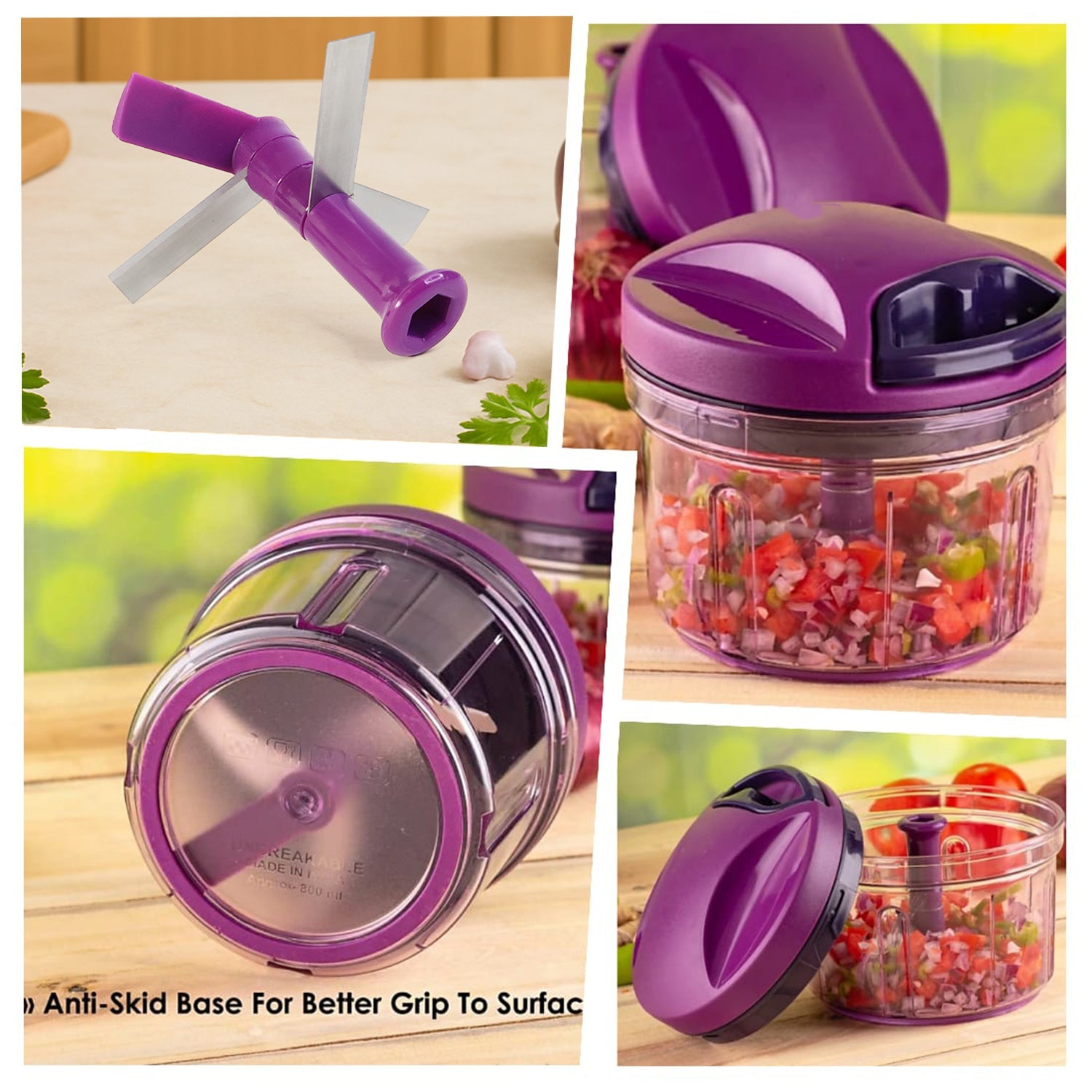 Supermom Handy Vegetable Chopper 750 ml - (1 pc) Supermom Handy Vegetable Chopper 750 ml - (1 pc)